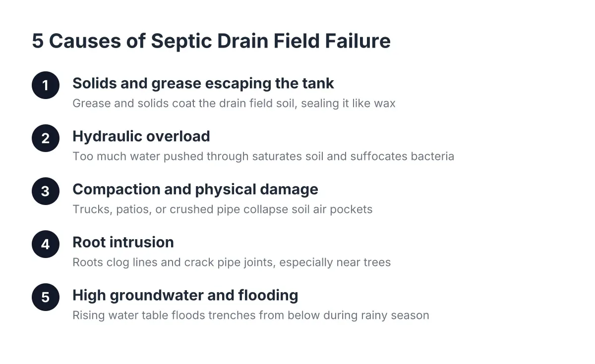 septic drain field